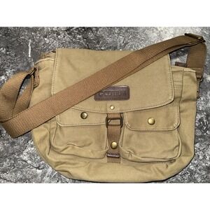Gootium‎ Canvas Messenger Bag Crossbody Shoulder Military Bag Adjustable